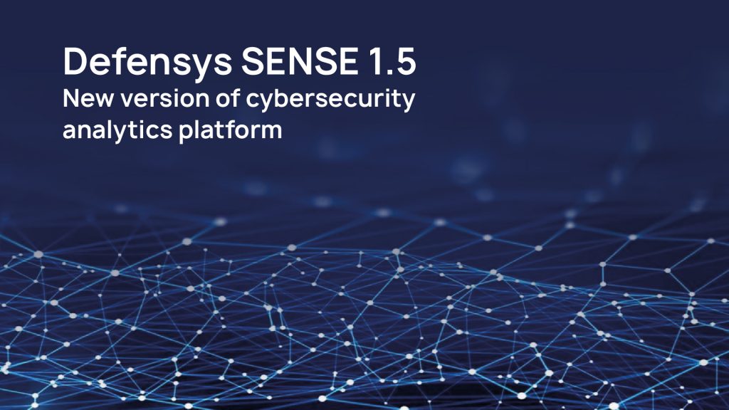 New version of Defensys SENSE released