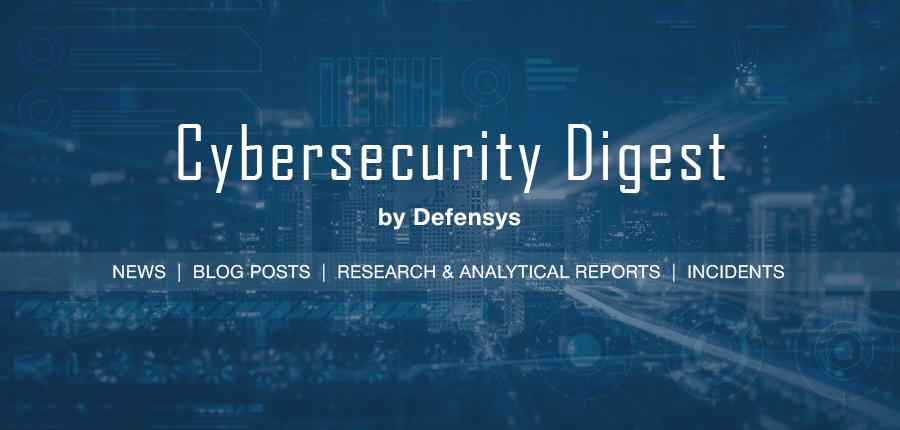 Cybersecurity Digest #1: 30/03/2020 – 10/04/2020